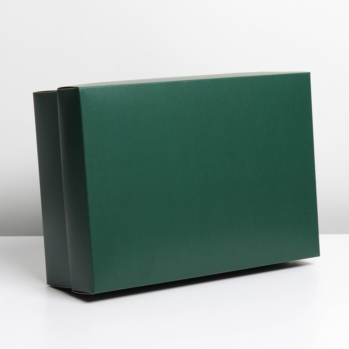 Коробка подарочная складная, упаковка, &laquo;Изумрудная&raquo;, 30 х 20 х 9 см