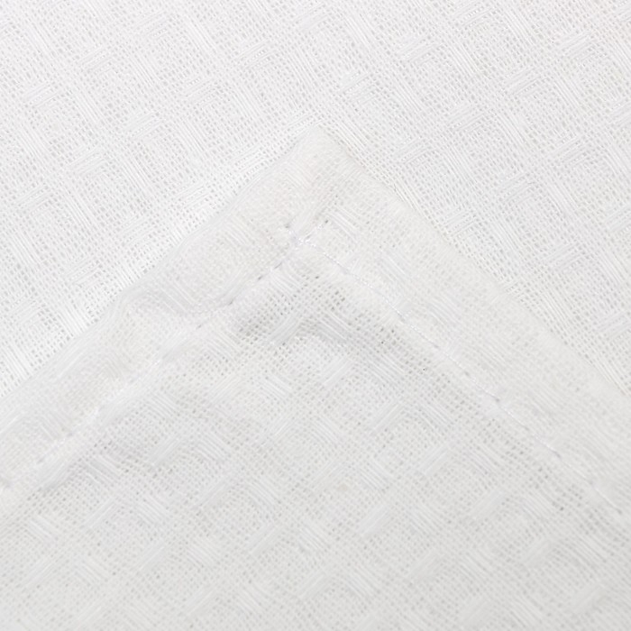 Детский вафельный уголок Экономь и Я 90х90 см, белый, 100% хлопок, 200 г/м2 Детский вафельный уголок Экономь и Я 90х90 см, белый, 100% хлопок, 200 г/м2