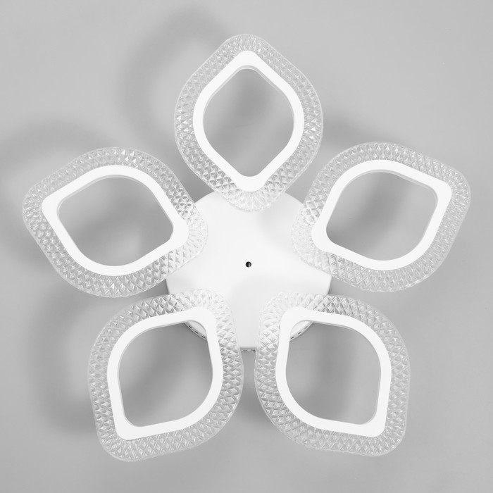 Люстра светодиодная дим. LOSANGA ДУ 3 реж. &Oslash;53,5х7,5 68Вт белый Ritter