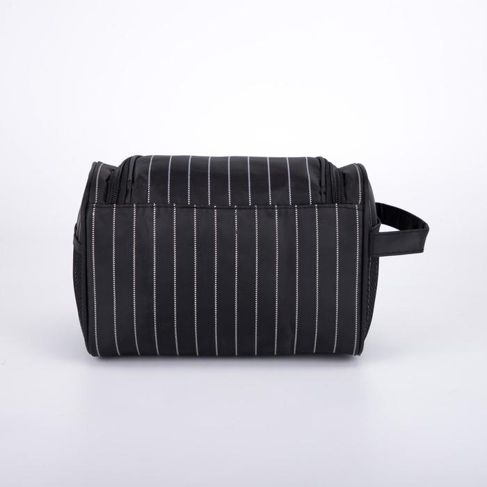 Косметичка на молнии, наружный карман, цвет чёрный Косметичка на молнии, наружный карман, цвет чёрный