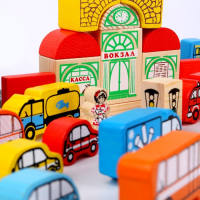 Конструктор «Транспорт», 45 элементов Конструктор «Транспорт», 45 элементов