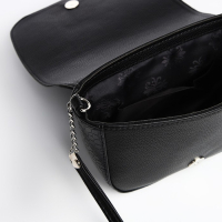 Cумка женская TEXTURA, мессенджер, маленький размер, цвет чёрный Cумка женская TEXTURA, мессенджер, маленький размер, цвет чёрный