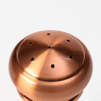 Набор мельниц для соли и перца Доляна, 10&times;5&times;10 см, 2 шт, цвет бронзовый