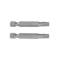 Биты ТУНДРА, намагниченные, сталь S2, T30 х 50 мм, 2 шт. Биты ТУНДРА, намагниченные, сталь S2, T30 х 50 мм, 2 шт.