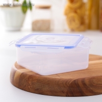 Контейнер пищевой 900 мл с герметичной крышкой , цвет МИКС