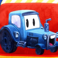 Рюкзак детский плюшевый для мальчика &laquo;Трактор&raquo;, 23 &times; 23 &times; 7 см