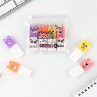 Набор текстовыделителей &laquo;Fantastic pandastic&raquo;, МИКС 4 штуки.