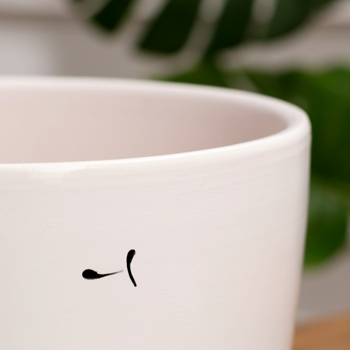 Горшок цветочный Одуванчик 5л с подставкой Горшок цветочный Одуванчик 5л с подставкой