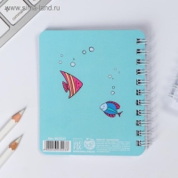 Блокнотик с разделителями "Русалочка", А7, 40 л