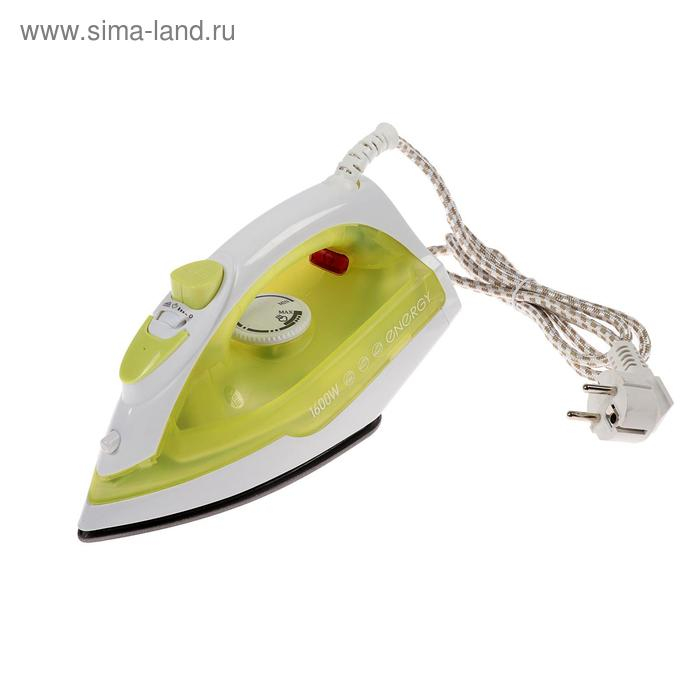Утюг ENERGY EN-327, 1600 Вт, тефлоновая подошва, 170 мл, бело-жёлтый Утюг ENERGY EN-327, 1600 Вт, тефлоновая подошва, 170 мл, бело-жёлтый