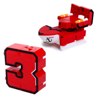 Набор роботов &laquo;Робо цифры 0 - 9&raquo;, трансформируются, 10 роботов в1