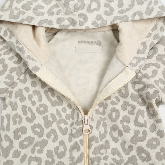 Костюм: толстовка и брюки Крошка Я Leo baby, рост 86-92 см