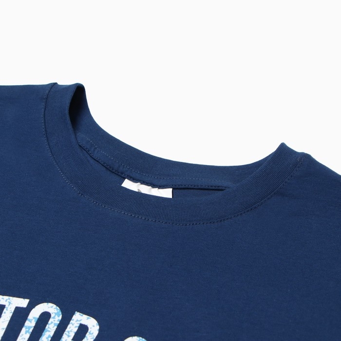 Футболка мужская MOTOR CITY, цвет тёмно-синий, размер 50 Футболка мужская MOTOR CITY, цвет тёмно-синий, размер 50