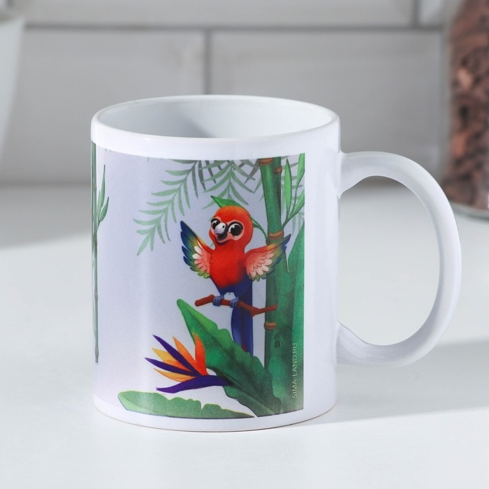 Кружка сублимация "Саша" 320 мл, с нанесением