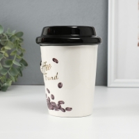 Копилка керамика "Коала с кофе" 10,2х12,8х14,2 см Копилка керамика "Коала с кофе" 10,2х12,8х14,2 см