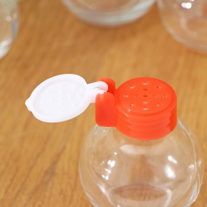 Набор стеклянных солонок Доляна «Шар», 60 мл, 5×7 см, 20 предметов, цвет МИКС Набор стеклянных солонок Доляна «Шар», 60 мл, 5×7 см, 20 предметов, цвет МИКС