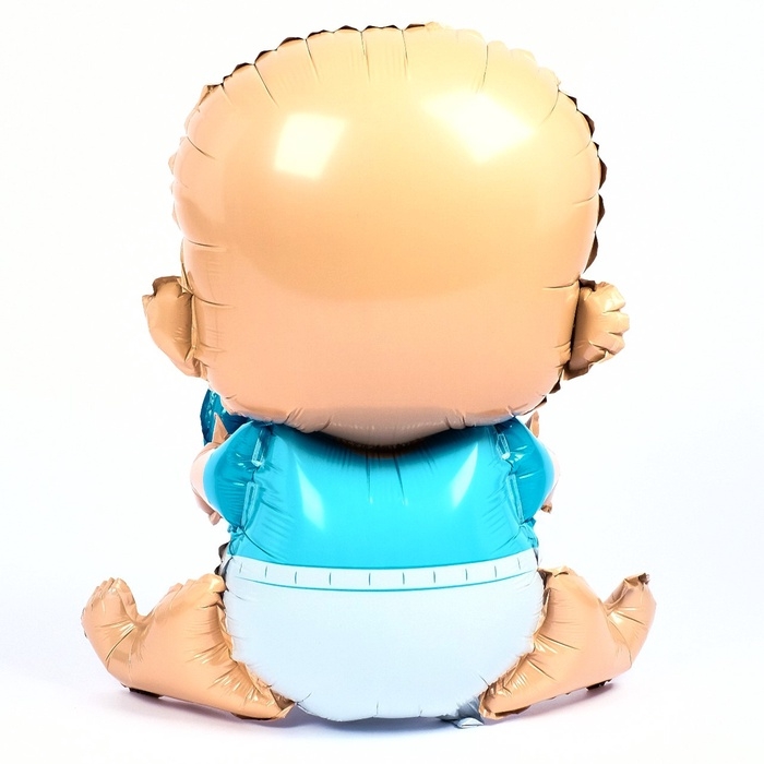 Шар фольгированный 36" &laquo;Улыбающаяся малыш с соской. Мальчик&raquo;, под воздух