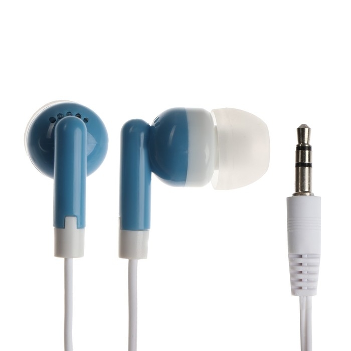 Наушники OXION Simple EPO104, вакуумные, 92 дБ, 32 Ом, 3.5 мм, 0.95 м, синие Наушники OXION Simple EPO104, вакуумные, 92 дБ, 32 Ом, 3.5 мм, 0.95 м, синие