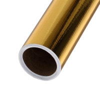 Пленка самоклеящаяся, металлизированная, золотая, 0.45 х 3 м, 30 мкм Пленка самоклеящаяся, металлизированная, золотая, 0.45 х 3 м, 30 мкм