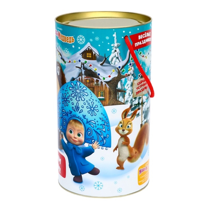 Новогодний подарочный набор &laquo;Маша и Медведь&raquo;, конфеты, 1000 г