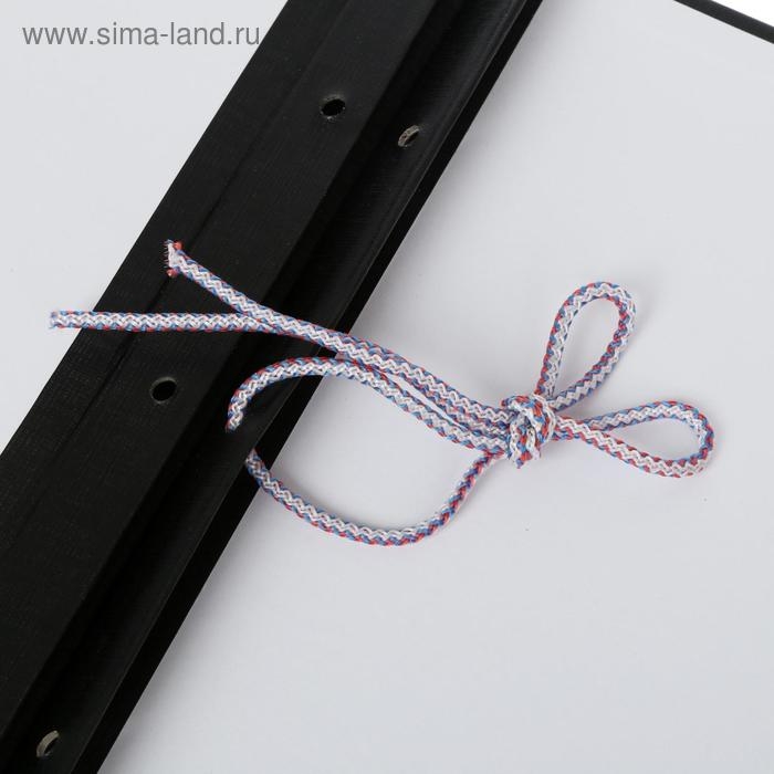 Папка Папка "Выпускная квалификационная работа на степень бакалавра" бумвинил, гребешки/сутаж, без бумаги, цвет чёрный, (вместимость до 300 листов)