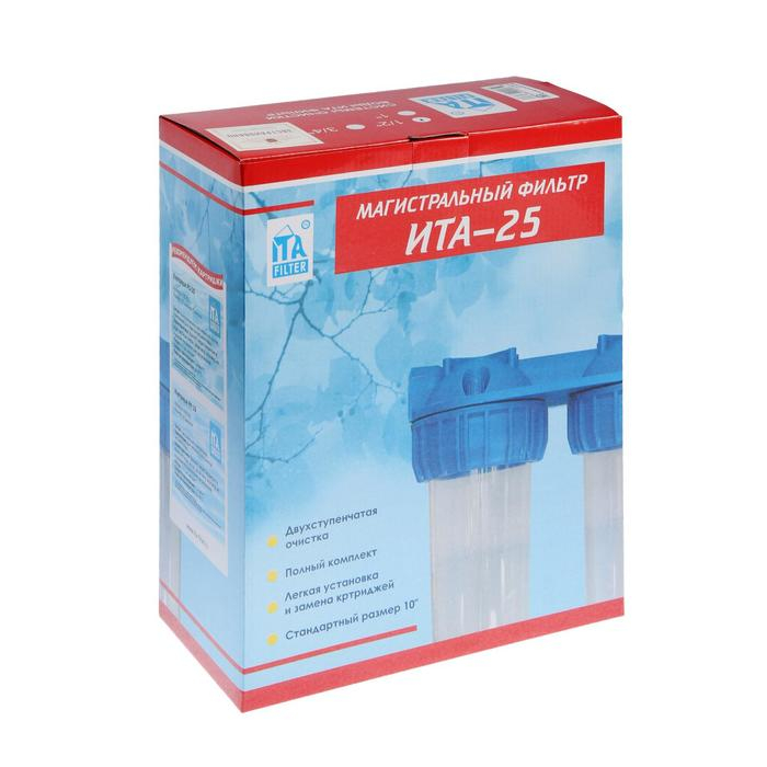 Корпус для фильтра ITA Filter F20125-1/2P, для холодной воды, 15 л/мин, до 35&deg; С, 1/2"