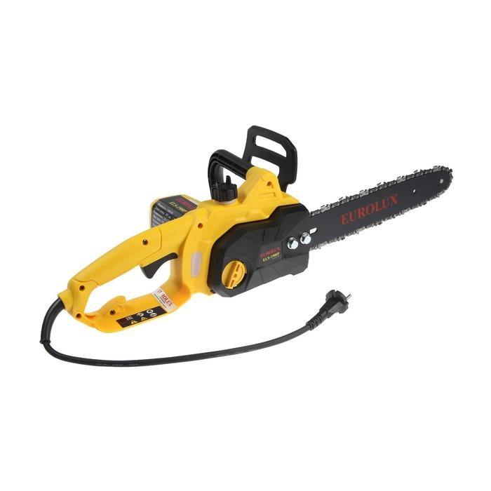 Электропила Eurolux ELS-1500P, 1500 Вт, 12 Электропила Eurolux ELS-1500P, 1500 Вт, 12", шаг 3/8", паз 1.3 мм, 45 звеньев