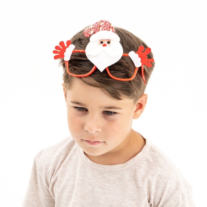 Карнавальные очки &laquo;Новый год&raquo;, виды МИКС