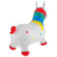 Попрыгун ZABIAKA &laquo;Единорожка&raquo;, 62х26х49 см, 1300 г, цвет МИКС