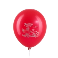 Шар латексный 12" &laquo;Чебурашка&raquo; монохромный принт, набор 5 шт.