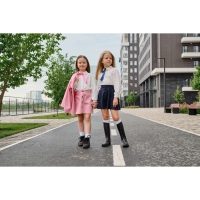 Рубашка детская KAFTAN, размер 32 (110-116 см), цвет белый