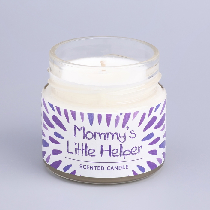 Свеча ароматическая в банке Свеча ароматическая в банке "Цветочная пудра", совый воск, 80 г