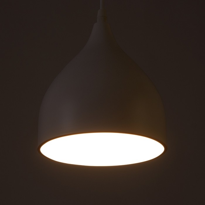 Светильник Светильник "Капля" Е27 40Вт белый 17х17х100 см