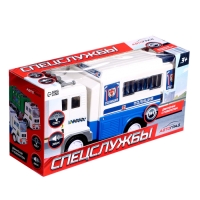 Машина «Спецслужбы. Полиция», звуковые и световые эффекты, работает от батареек Машина «Спецслужбы. Полиция», звуковые и световые эффекты, работает от батареек