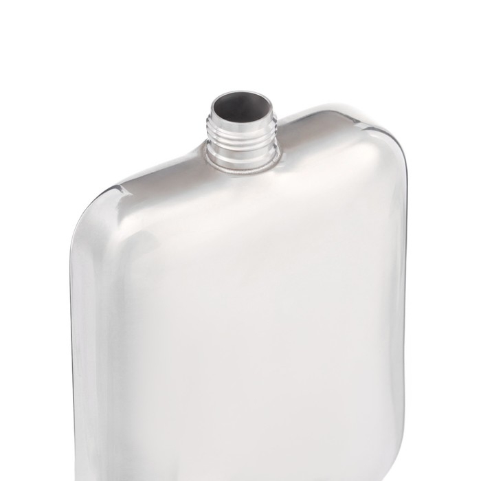 Фляжка для алкоголя "Мужик. Лучший из лучших", нержавеющая сталь, 180 мл, 6 oz