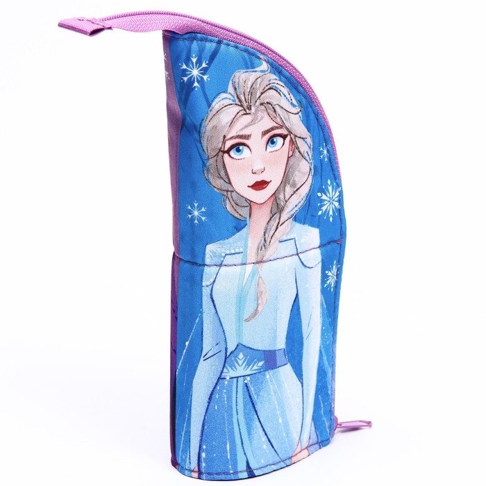 Пенал-тубус подставка, 85х210 мм, мягкий, Холодное сердце Пенал-тубус подставка, 85х210 мм, мягкий, Холодное сердце