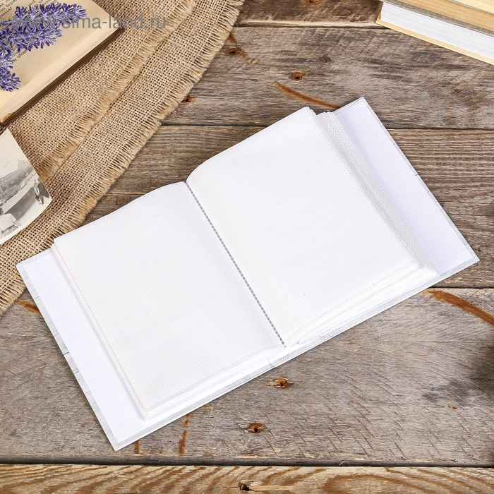 Фотоальбом на 100 фото 10х15 см Фотоальбом на 100 фото 10х15 см "Лама" МИКС 16х12,5х5,5 см