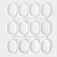 Штора для ванны Доляна &laquo;Мрамор&raquo; с люверсами, 180&times;180 см