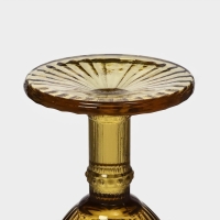 Набор бокалов для вина стеклянный Magistro &laquo;Босфор&raquo;, 250 мл, 8,5&times;16 см, 6 шт, цвет жёлтый