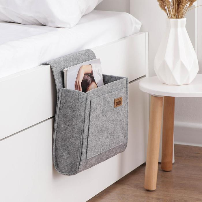 Органайзер для хранения подвесной прикроватный FETRI, 27&times;46&times;8 см
