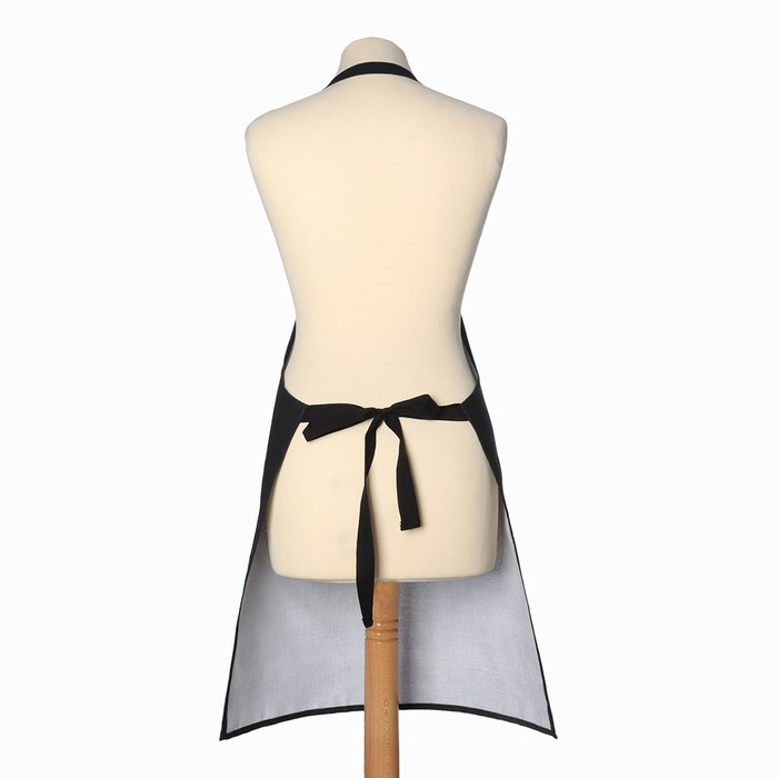 Фартук Доляна &laquo;Шеф-повар № 1&raquo; 60 &times; 70 см, хлопок 100 %, рогожка