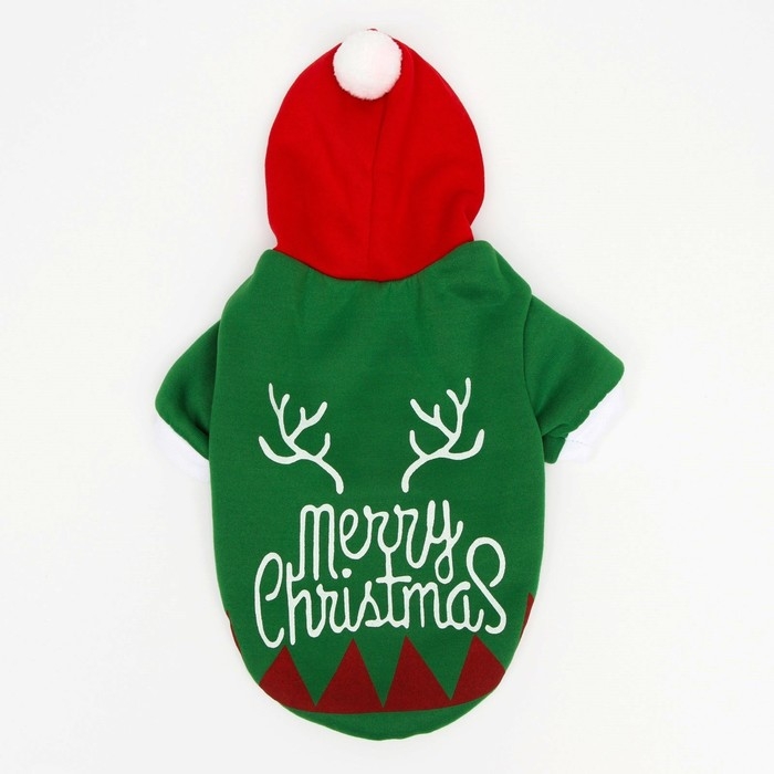 Новый год. Толстовка Merry Christmas, XS (ДС 16, ОГ 27 см) Новый год. Толстовка Merry Christmas, XS (ДС 16, ОГ 27 см)