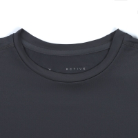 Футболка мужская со вставками, базовая, размер XXL (54), цвет серый