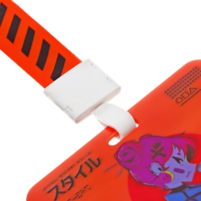 Бейдж горизонтальный, внешний 100 х 80мм, внутренний 52 х 82мм, лента 42 см, Аниме Бейдж горизонтальный, внешний 100 х 80мм, внутренний 52 х 82мм, лента 42 см, Аниме