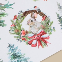 Виниловые наклейки на окна «Новогодняя деревушка», многоразовые, 70 х 25 см, Новый год Виниловые наклейки на окна «Новогодняя деревушка», многоразовые, 70 х 25 см, Новый год