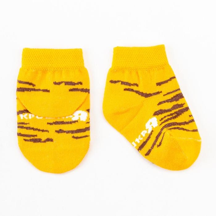 Набор носков Крошка Я «Тигрёнок», 2 пары, 12-14 Набор носков Крошка Я «Тигрёнок», 2 пары, 12-14