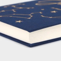 Интервью планинг А5, 144 листа, твердая обложка, текстиль «Синий» Интервью планинг А5, 144 листа, твердая обложка, текстиль «Синий»