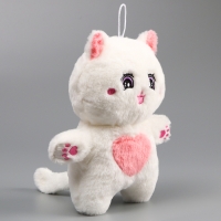 Мягкая игрушка «Кот», 24 см, цвет белый Мягкая игрушка «Кот», 24 см, цвет белый