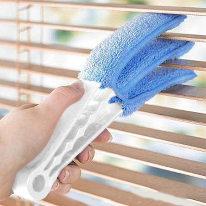 Щётка для жалюзи Доляна, 21&times;7 см, цвет МИКС