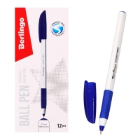 Ручка шариковая Triangle Snow Pro, узел 0.7 мм, чернила синие, грип Ручка шариковая Triangle Snow Pro, узел 0.7 мм, чернила синие, грип